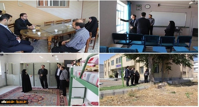 بازدید ناظر کشوری سازمان مرکزی از پردیس های استان اردبیل 5
