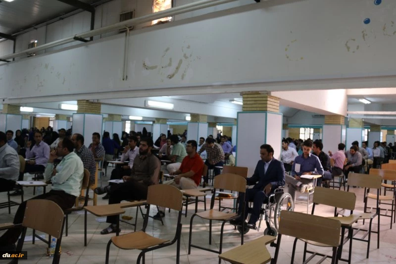 آزمون اصلح مهارت آموزان ماده 28 دانشگاه فرهنگیان استان، در سالن فجر دانشگاه یزد برگزار شد.
 5