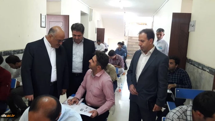 آزمون مهارت آموزان ماده 28(اصلح ) روز جمعه مورخه 980601 در دانشگاه فرهنگیان استان آذربایجان غربی در دو حوزه پردیس شهیدرجایی و علامه طباطبایی با حضور بیش از 800نفر برگزار گردید 6