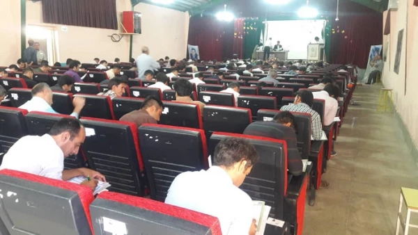 آزمون مهارت آموزان ماده 28(اصلح ) روز جمعه مورخه 980601 در دانشگاه فرهنگیان استان آذربایجان غربی در دو حوزه پردیس شهیدرجایی و علامه طباطبایی با حضور بیش از 800نفر برگزار گردید 9