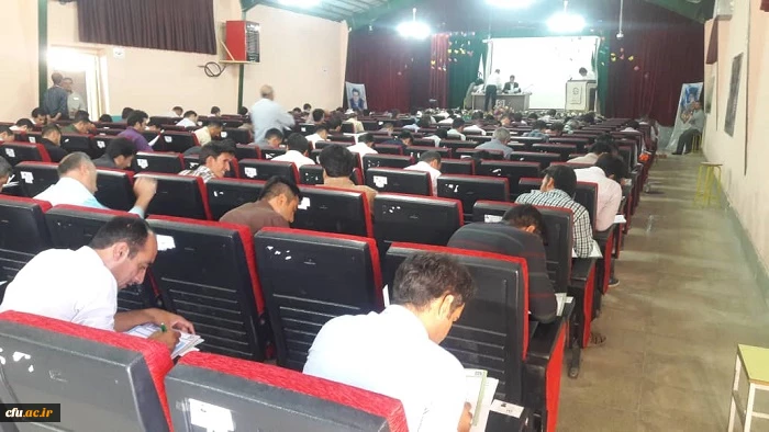 آزمون مهارت آموزان ماده 28(اصلح ) روز جمعه مورخه 980601 در دانشگاه فرهنگیان استان آذربایجان غربی در دو حوزه پردیس شهیدرجایی و علامه طباطبایی با حضور بیش از 800نفر برگزار گردید 9