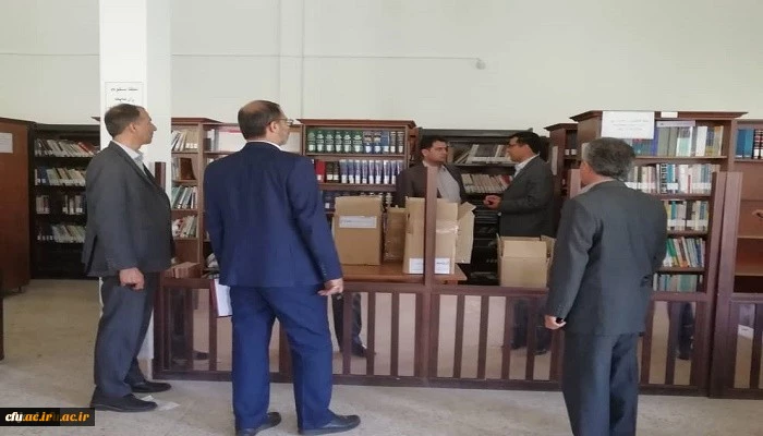 دکتر روشندل معاون آموزشی و تحصیلات تکمیلی دانشگاه فرهنگیان و هیات همراه از فضاهای آموزشی، فرهنگی، ورزشی و سراهای دانشجویی مرکز امام خمینی (ره) سلماس بازدید نمودند 2