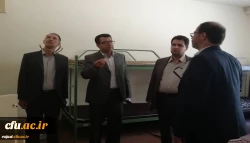 دکتر روشندل معاون آموزشی و تحصیلات تکمیلی دانشگاه فرهنگیان و هیات همراه از فضاهای آموزشی، فرهنگی، ورزشی و سراهای دانشجویی مرکز امام خمینی (ره) سلماس بازدید نمودند 3