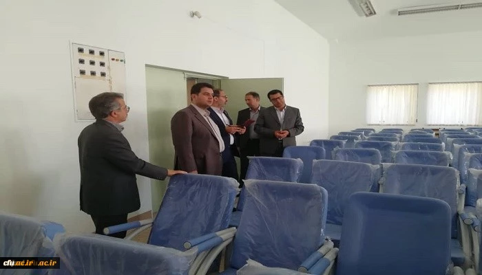 دکتر روشندل معاون آموزشی و تحصیلات تکمیلی دانشگاه فرهنگیان و هیات همراه از فضاهای آموزشی، فرهنگی، ورزشی و سراهای دانشجویی مرکز امام خمینی (ره) سلماس بازدید نمودند 4