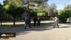 دکتر روشندل معاون آموزشی و تحصیلات تکمیلی دانشگاه فرهنگیان و هیات همراه از فضاهای آموزشی، فرهنگی، ورزشی و سراهای دانشجویی مرکز امام خمینی (ره) سلماس بازدید نمودند 5