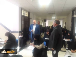 همزمان با سراسر کشور روز جمعه 1 شهریور 1398 آزمون اصلح ویژه مهارت آموزان ورودی  96 و 97 و مهارت آموزان باقیمانده از سال 95 در محل پردیس امام محمدباقر(ع)  دانشگاه فرهنگیان خراسان شمالی برگزار گردید. 8