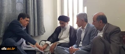 دیدار رییس دانشگاه فرهنگیان با امام جمعه اهواز