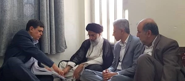 دیدار رییس دانشگاه فرهنگیان با امام جمعه اهواز 2