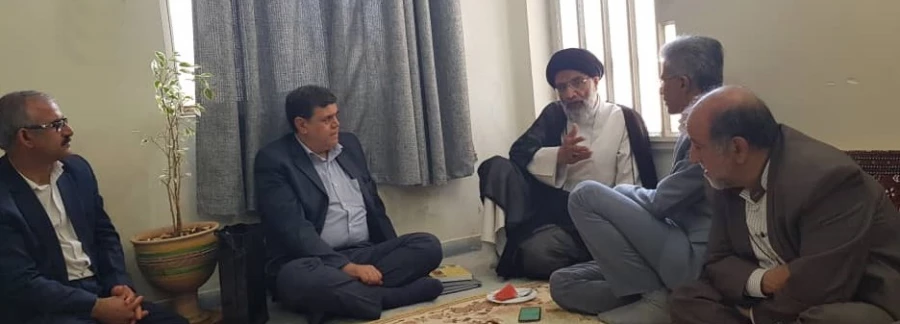 دیدار رییس دانشگاه فرهنگیان با امام جمعه اهواز 3