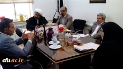 جلسه مصاحبه ا کارشناسان فرهنگی با حضور دکتر محمدی برگزارشد 4