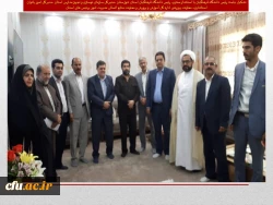 تشریف فرمایی مقام عالی دانشگاه فرهنگیان به استان خوزستان