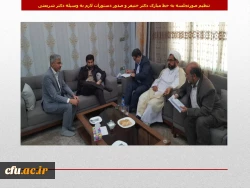 بازدید یک روزه مقام عالی دانشگاه فرهنگیان از استان خوزستان