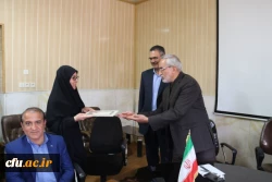 مراسم تکریم و تجلیل از تلاش های نیروهای شرکتی دانشگاه فرهنگیان یزد
 17