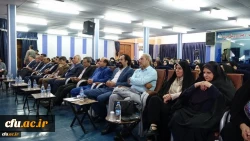 آیین تجلیل از استان های برتر در دو بخش برگزاری مراسم استانی و برپایی غرفه نمایشگاه با حضور دکتر طاهری نیا معاون پژوهش و فناوری دانشگاه فرهنگیان با اهدای لوح تقدیر و تندیس یاد بودتجلیل به عمل آمدیل از برگزیدگان نکوداشت یکصد سال تربیت معلم در ایران در دانشگ