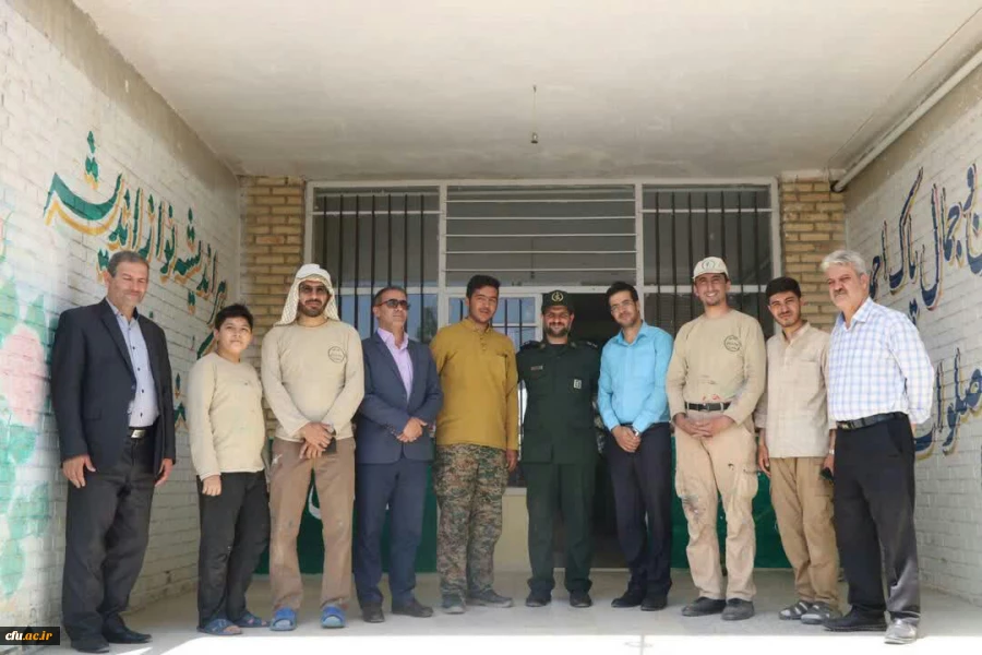 بازدید از ارودی جهادی دانشجو معلمان دانشگاه فرهنگیان اصفهان