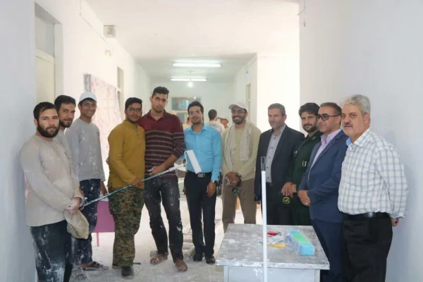 بازدید از ارودی جهادی دانشجو معلمان دانشگاه فرهنگیان اصفهان