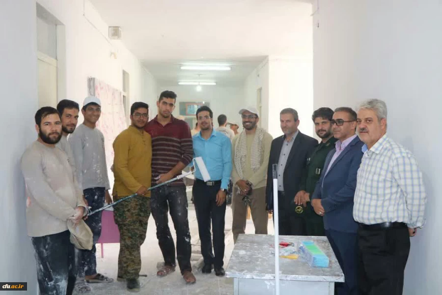بازدید از ارودی جهادی دانشجو معلمان دانشگاه فرهنگیان اصفهان