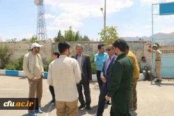 بازدید از ارودی جهادی دانشجو معلمان دانشگاه فرهنگیان اصفهان