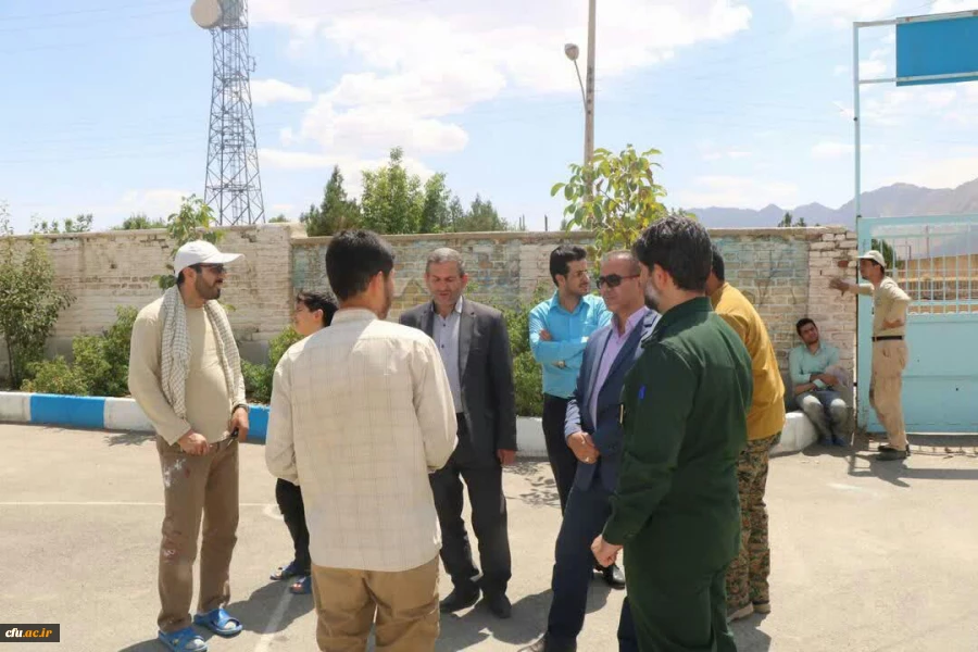 بازدید از ارودی جهادی دانشجو معلمان دانشگاه فرهنگیان اصفهان