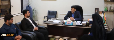 دیدار سرپرست معاونت فرهنگی و اجتماعی دانشگاه با دانشجومعلمان برگزیده و منتخب در اتحادیه جامعه اسلامی دانشجویان