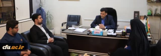 دیدار سرپرست معاونت فرهنگی و اجتماعی دانشگاه با دانشجومعلمان برگزیده و منتخب در اتحادیه جامعه اسلامی دانشجویان