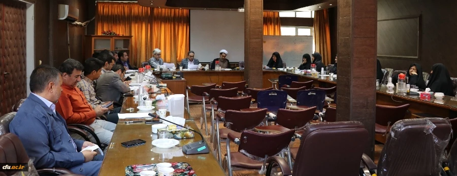 جلسه توجیهی عوامل اجرایی مصاحبه داوطلبان ورود به دانشگاه فرهنگیان استان کرمان