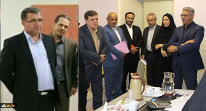 برگزاری جلسه مشترک رئیس دانشگاه فرهنگیان با مدیر کل آموزش و پرورش و معاونان دانشگاه فرهنگیان خراسان رضوی