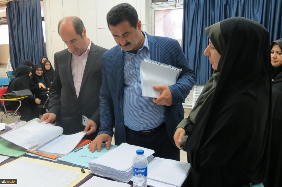 بازدید سرپرست مدیریت استانی به همراه معاون پژوهشی اداره کل آموزش و پرورش از روند مصاحبه پذیرفته شدگان دانشگاه فرهنگیان گیلان 3