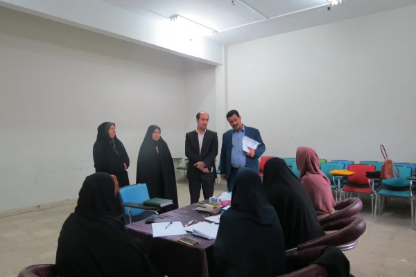 بازدید سرپرست مدیریت استانی به همراه معاون پژوهشی اداره کل آموزش و پرورش از روند مصاحبه پذیرفته شدگان دانشگاه فرهنگیان گیلان 4