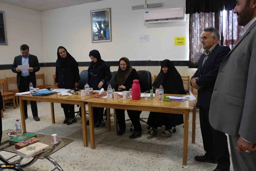 برگزاری نشست ستاد مصاحبه داوطلبان معرفی شده آزمون سراسری سال 1398-دانشگاه فرهنگیان خراسان شمالی 7