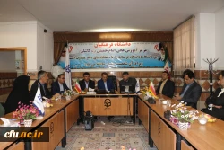 تکریم و معارفه ریاست مرکز آموزش عالی (ره) شهرستان کاشان