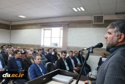 گشایش و معارفه سرپرست مرکز آموزشی و پژوهشی دانشگاه فرهنگیان در شهرستان  آران و بیدگل