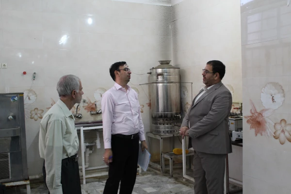 بازدید سرپرست مدیریت امور پردیس های استان از مراحل آماده سازی پردیس های سطح استان 3