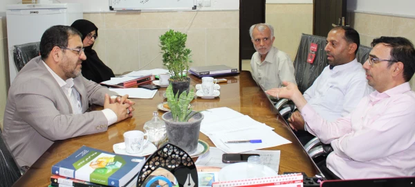 بازدید سرپرست مدیریت امور پردیس های استان از مراحل آماده سازی پردیس های سطح استان 8