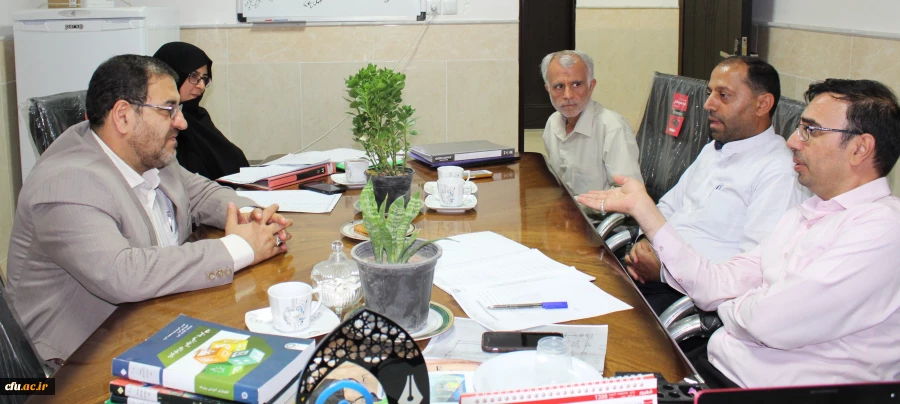 بازدید سرپرست مدیریت امور پردیس های استان از مراحل آماده سازی پردیس های سطح استان 8