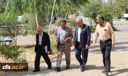 بازدید سرپرست مدیریت امور پردیس های استان از مراحل آماده سازی پردیس های سطح استان 9