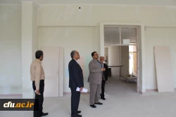 بازدید سرپرست مدیریت امور پردیس های استان از مراحل آماده سازی پردیس های سطح استان 11