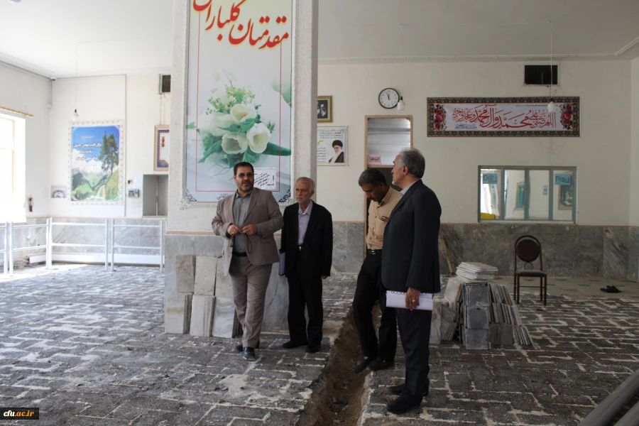 بازدید سرپرست مدیریت امور پردیس های استان از مراحل آماده سازی پردیس های سطح استان 12