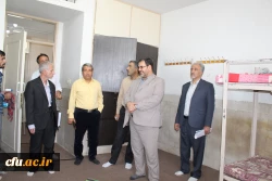 بازدید سرپرست مدیریت امور پردیس های استان از مراحل آماده سازی پردیس های سطح استان 13