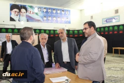 بازدید سرپرست مدیریت استانی از مراحل مصاحبه شوندگان چند برابر ظرفیت ورودی 98  2