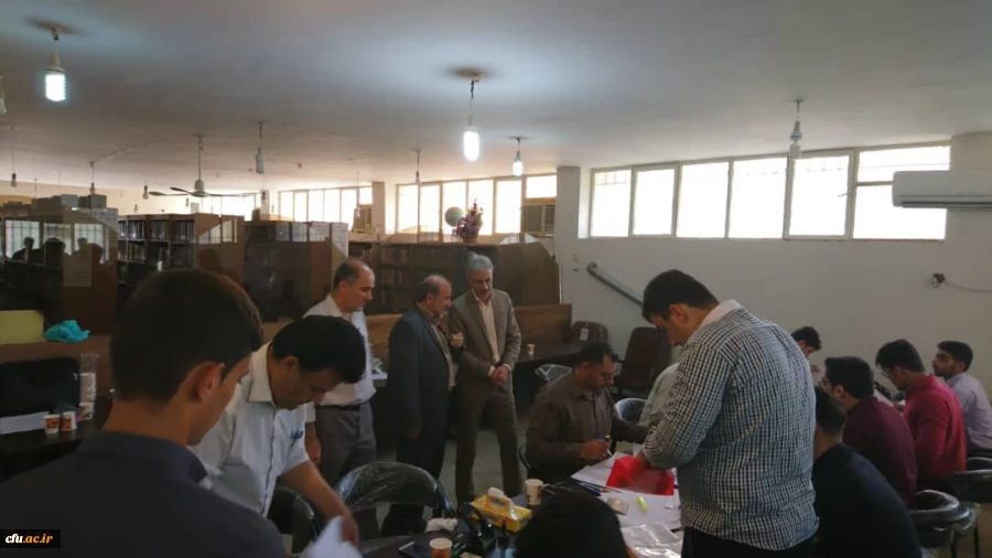 بازدید از مراحل انجام مصاحبه داوطلبان ورود به دانشگاه فرهنگیان