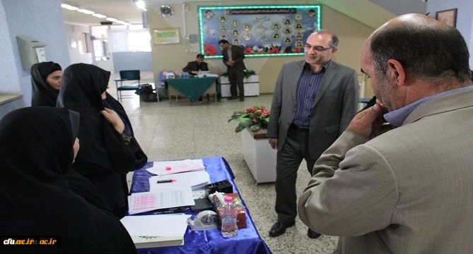 بازدید از حوزه های برگزاری مصاحبه پذیرفته شدگان چند برابر ظرفیت دانشگاه فرهنگیان استان اردبیل 5