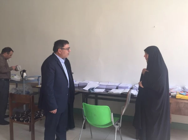 بازدید دکترانصاری راد سرپرست معاونت دانشجویی از فرایند مصاحبه داوطلبان ورود به دانشگاه فرهنگیان 2