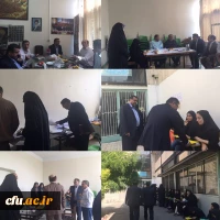 بازدید دکترانصاری راد سرپرست معاونت دانشجویی از فرایند مصاحبه داوطلبان ورود به دانشگاه فرهنگیان 2