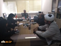 جلسه کار پوشه فرهنگی با تبیین ارائه امتیازات ویژه فعالیت های فرهنگی برگزار شد. 2