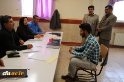 بازدید دکتر هاشمی از مراحل انجام مصاحبه داوطلبان ورود به دانشگاه فرهنگیان 4