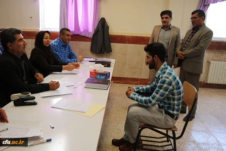 بازدید دکتر هاشمی از مراحل انجام مصاحبه داوطلبان ورود به دانشگاه فرهنگیان 4