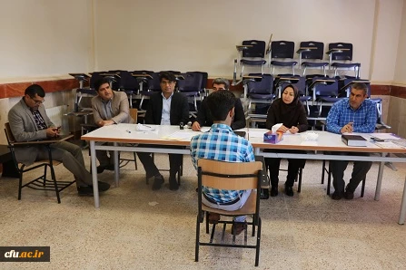 بازدید دکتر هاشمی از مراحل انجام مصاحبه داوطلبان ورود به دانشگاه فرهنگیان 5