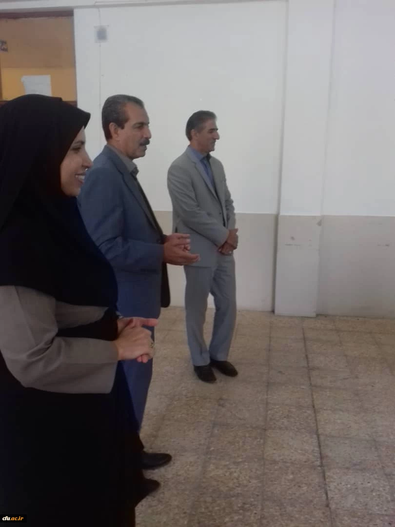 بازدید از مراحل انجام مصاحبه دانشگاه فرهنگیان ایلام