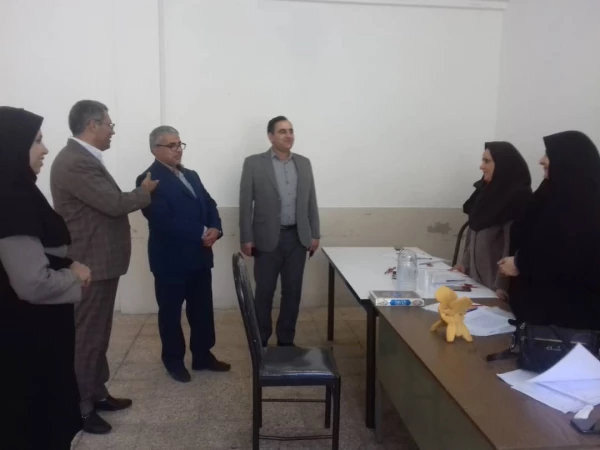 بازدید از مراحل انجام مصاحبه دانشگاه فرهنگیان ایلام